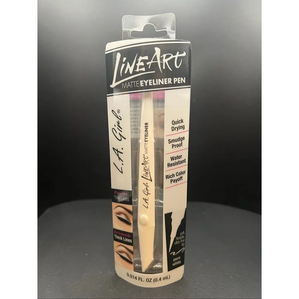 LA Girl Line Art Matte Eyeliner Pen in Pure White (GLE715)